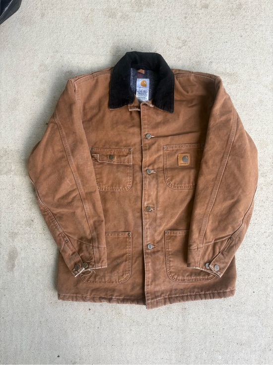 Other - Vintage Carhartt C02 BRN Brown Chore Coat Medium